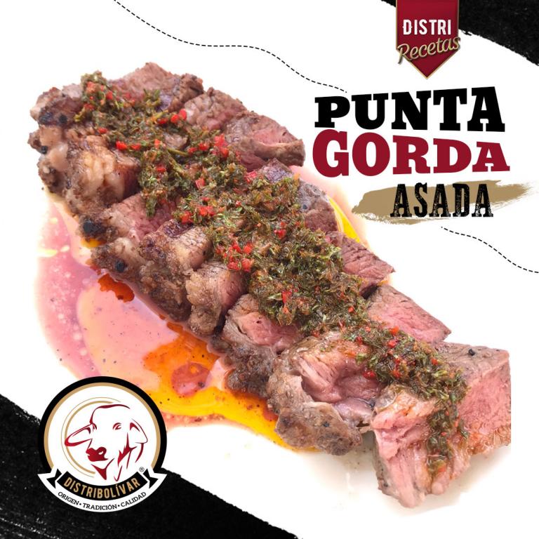 Receta Punta gorda asada Distribolívar